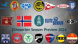 Eliteserien Season Preview 2024 [upl. by Enuj]