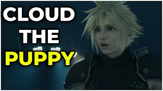 Cloud Being A Puppy  Final Fantasy 7 Rebirth [upl. by Sterner]