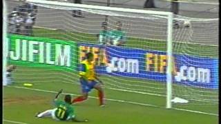 2003 June 26 Cameroon 1Colombia 0 Confederations Cupmpg [upl. by Ahcsat750]