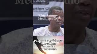 You will no longer be a borrower Pastor EA Adeboye shorts [upl. by Arual]