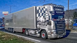 quotNOSTALGIAquot Scania R620 V8 Topline  RURoute [upl. by Suoilenroc144]