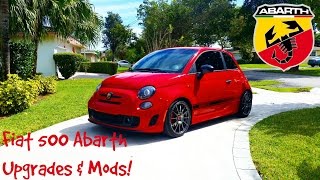 2013 Fiat 500 Abarth Upgrades amp Mods [upl. by Psyche307]