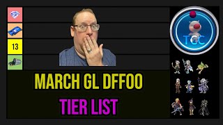 March Tier List GL DFFOO [upl. by Enytsirk569]