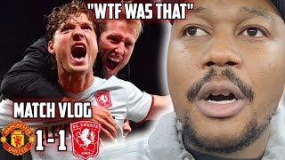 MAN UNITED ARE COOKED  Manchester United 11 FC Twente  MATCH VLOG [upl. by Nagear]