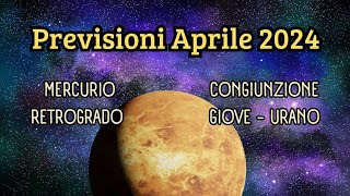 MERCURIO RETROGRADO ECLISSI DI SOLE E CONGIUNZIONE DI GIOVE E URANO [upl. by Haletta959]