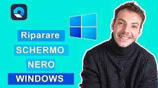 Windows schermo nero con solo il puntatore del mouse  risoluzione del problema [upl. by Enelhtac881]