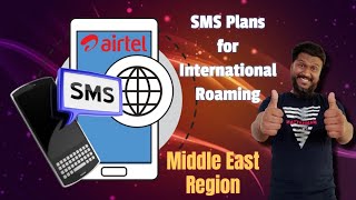 International Roaming SMS Plan for Middle East  Airtel International Roaming Plan for Gulf  Airtel [upl. by Kano]