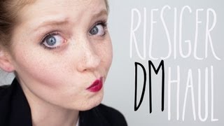 RIESIGER dm HAUL  GEHYPTE PRODUKTE [upl. by Yendis]