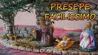 COSTRUIRE UN PRESEPE FACILISSIMO IN POLISTIROLO  tutorial [upl. by Latty223]