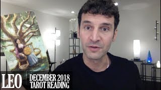 LEO December 2018  Extended Monthly Intuitive Tarot Reading by Nicholas Ashbaugh [upl. by Yolanthe752]