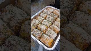 Elotes Mexican Street Corn 🌽 recipe elote shortsviral minivlog cooking [upl. by Rivy]