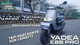 REVIEW YADEA E8S PRO pemakaian sebulan [upl. by Haeluj]