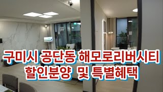 구미할인분양 구미시 공단동 해모로리버시티 할인분양 및 호조건 분양합니다 [upl. by Balac374]