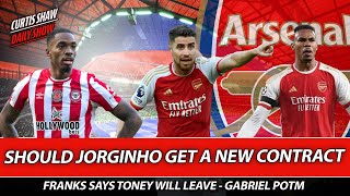 Should Jorginho Get A New Contract  Frank Says Toney Will Leave  Gabriel POTM [upl. by Marou941]