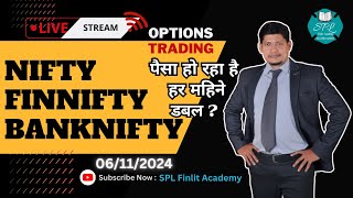 SPLFA Live Index BankniftyNifty Trading [upl. by Holmes]