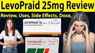 Levosulpiride 25mg 50 mg Uses in Hindi  Levopraid 25mg Tablets Review  Uses Side Effects Dose [upl. by Assirolc]