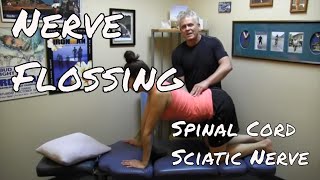 Sciatica Pain  Nerve Flossing Nerve Root Release [upl. by Spillar]