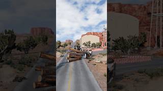 Realistic Highway Car Crashes 73  beamngdrive [upl. by Nosrac13]