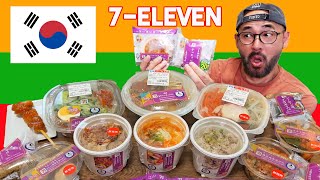 Craving the Best Korean Food from Japans 7Eleven [upl. by Ecirehc]