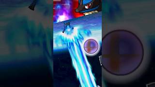 SUPER SMASH FLASH 2 LUCARIO FINAL SMASHsmash shorts gaming [upl. by Rifkin]