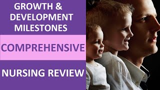 Growth amp Development Milestones and Stages COMPREHENSIVE Pediatric Nursing NCLEX Review [upl. by Fidole887]