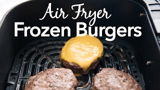 Air Fryer Frozen Burgers [upl. by Champ]