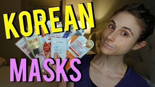 Korean Masks review Dr Dray [upl. by Georas]